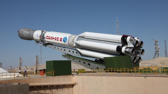  Tên lửa đẩy vũ trụ Proton-M của Nga Ảnh: ROSKOSMOS