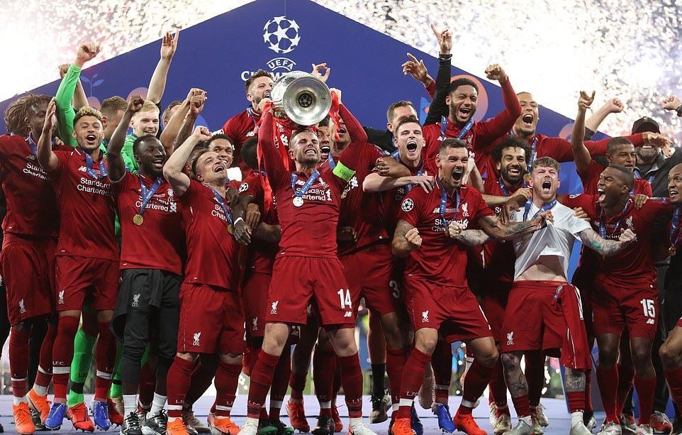 Liverpool vô địch Champions League. Ảnh Getty