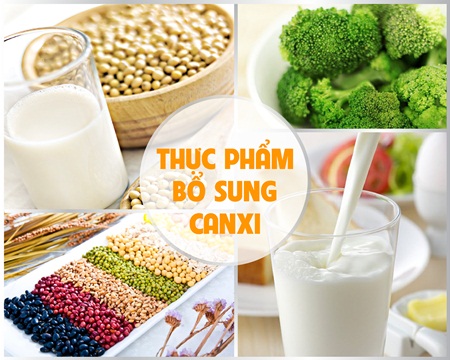 Canxi là một trong những chất tạo xương.