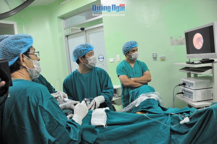 Bệnh viện Đa khoa Quảng Ngãi đang phấn đấu thành bệnh viện hạng 1 trong năm 2020