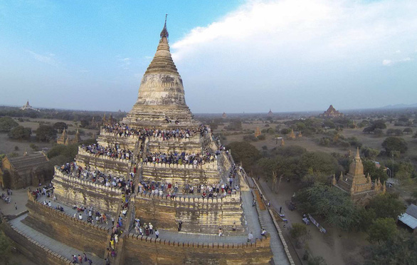  Bagan điểm đến được nhiều người yêu thích chính thức được UNESCO công nhận là Di sản văn hóa thế giới - Ảnh: REUTERS