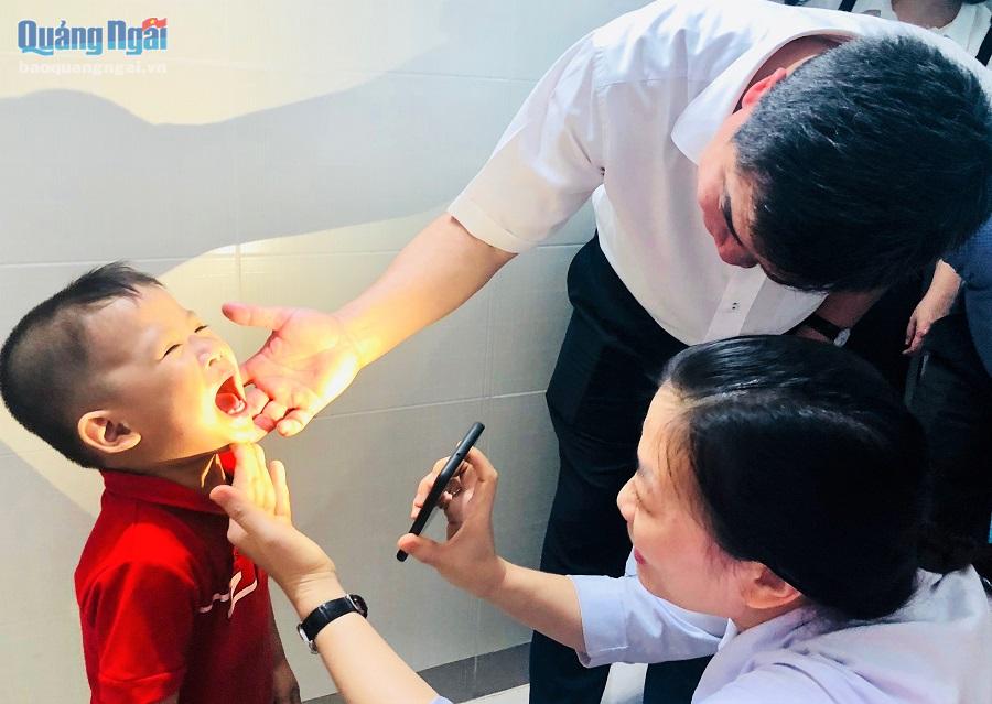 Sau hơn 5 tháng tiếp nhận, Bệnh viện Sản Nhi tỉnh đã thực hiện 16 ca phẫu thuật sứt môi hở vòm thành công