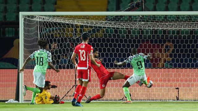 Odion Ighalo ghi bàn thắng duy nhất giúp Nigeria vượt qua Tunisia ở trận tranh hạng 3 CAN 2019