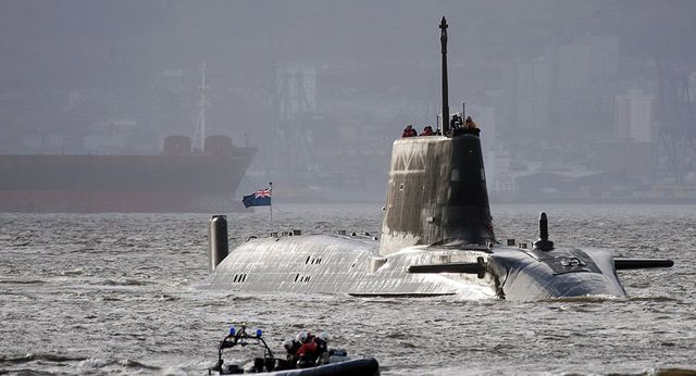  Tàu ngầm HMS Astute của Hải quân Hoàng gia Anh (Ảnh: Sputnik)