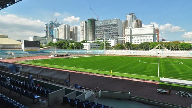  Sân Rizal Memorial là một trong 3 nơi diễn ra các trận đấu bóng đá nam. Ảnh: Internet.
