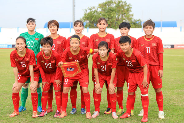 Đội tuyển nữ Việt Nam tiếp tục có thành tích ấn tượng tại AFF Cup 2019. Ảnh: vff.org.vn
