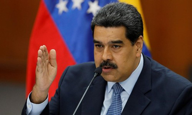 Tổng thống Venezuela Maduro. Ảnh: Reuters.