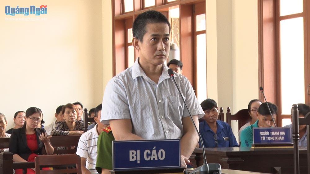 Bị cáo Huỳnh Đắc Túy tại phiên tòa xét xử