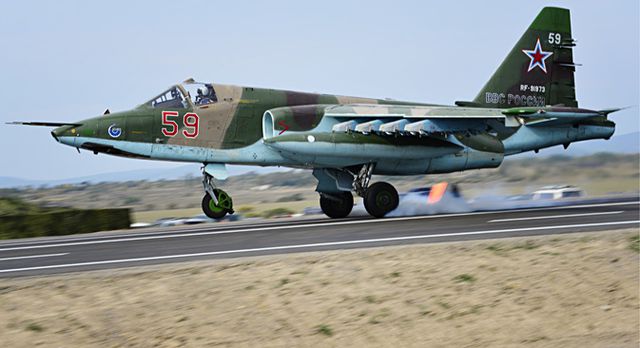 Một chiếc Su-25 (Ảnh: Tass)