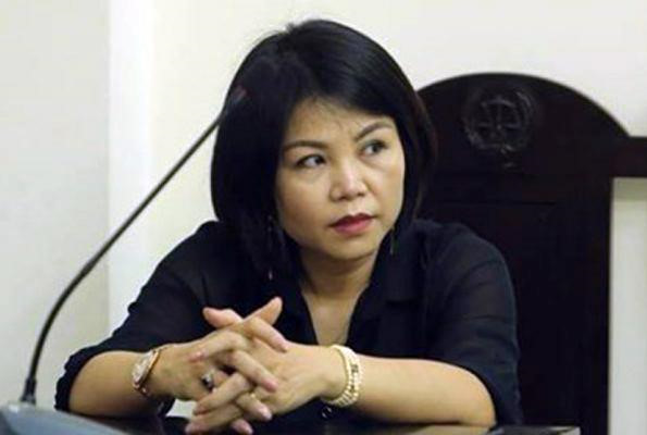  Nguyễn Thị Vững đến tòa hồi tháng 4. Ảnh: N.H.