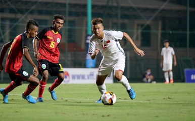  U16 Việt Nam thắng Timor Leste 2-0