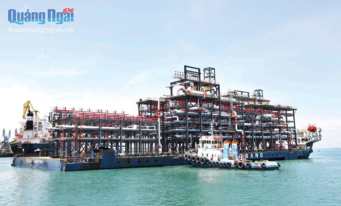 Doosan Vina xuất khẩu module đến nhà máy lọc dầu ở Tiểu vương quốc Abu Dhabi vào đầu tháng 9.2019.