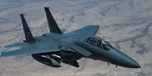 Máy bay chiến đấu F-15 (Ảnh: Không quân Mỹ)