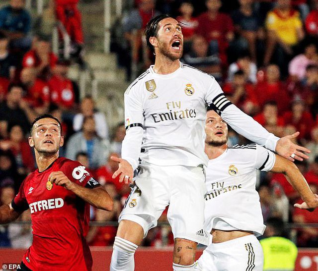  Ramos và đồng đội không thể tìm được bàn gỡ trước Mallorca