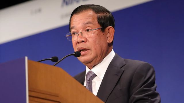 Thủ tướng Campuchia Hun Sen (Ảnh: Nikkei)