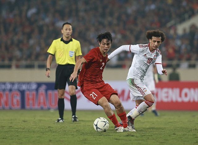 Tuấn Anh thi đấu nổi bật ở tuyến giữa đội tuyển Việt Nam
