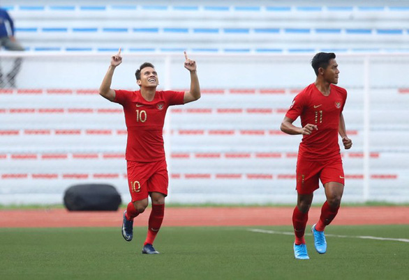 Egy ăn mừng bàn thắng vào lưới U22 Thái Lan - Ảnh: NGUYỄN KHÁNH