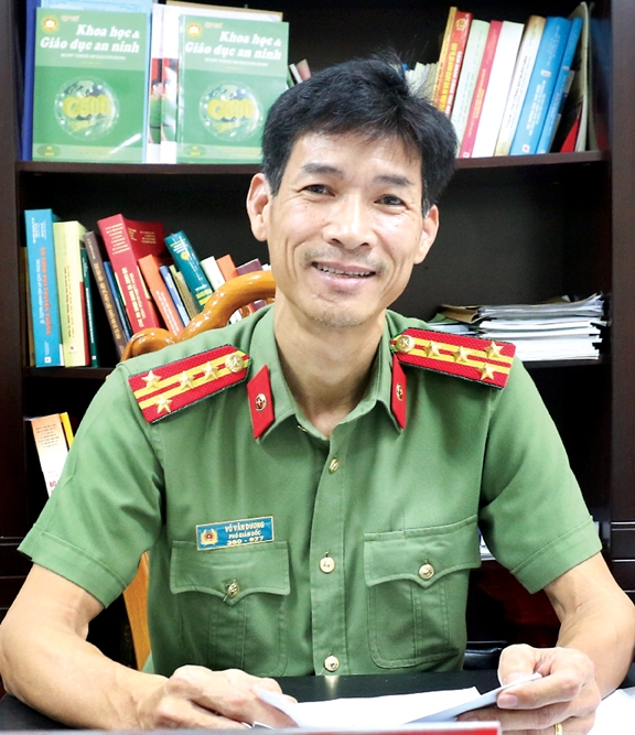  Đại tá Võ Văn Dương. ẢNH: PV