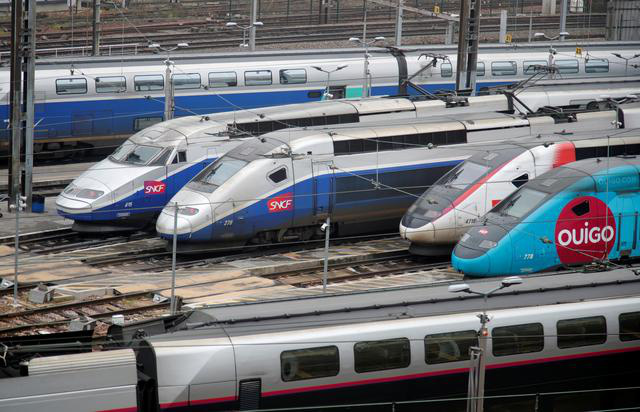 Nhiều tàu cao tốc TGV ngưng hoạt động do nhân viên đình công, Nguồn: Reuters