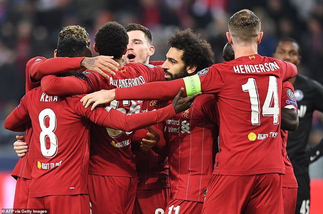  Liverpool giành vé lọt vào vòng knock-out Champions League sau chiến thắng trước Salzburg