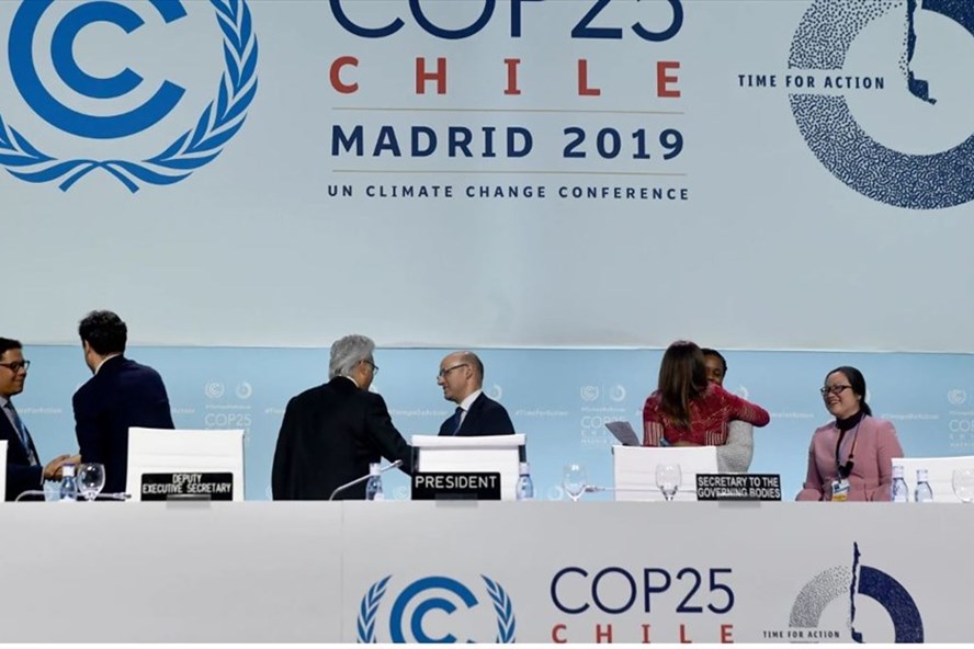 COP 25 bế mạc mà không đạt được thỏa thuận về các thị trường carbon. Ảnh: Getty