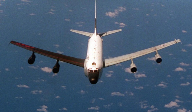 Máy bay trinh sát RC-135W Rivet Joint của Mỹ (Ảnh minh họa: National Interest)