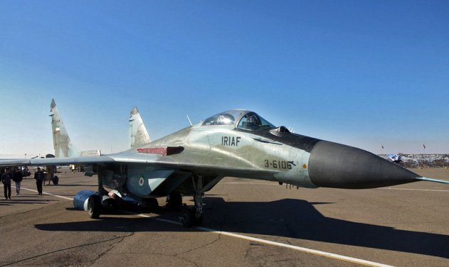 Một chiếc MiG-29 của Không quân Iran. Ảnh: Defense World
