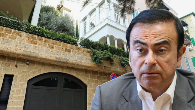 Nơi ở của cựu Chủ tịch Nissan Carlos Ghosn ở Thủ đô Beirut, Lebanon. Ảnh: Kyodo.