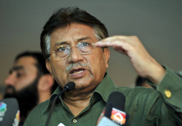 Cựu Tổng thống Pakistan Pervez Musharraf (Ảnh: Reuters)