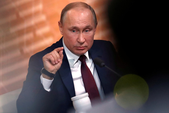 Tổng thống Nga Vladimir Putin - Ảnh: REUTERS