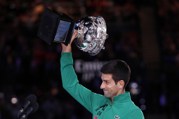 Djokovic lần thứ 8 đăng quang chức vô địch Giải Úc mở rộng - Ảnh: REUTERS