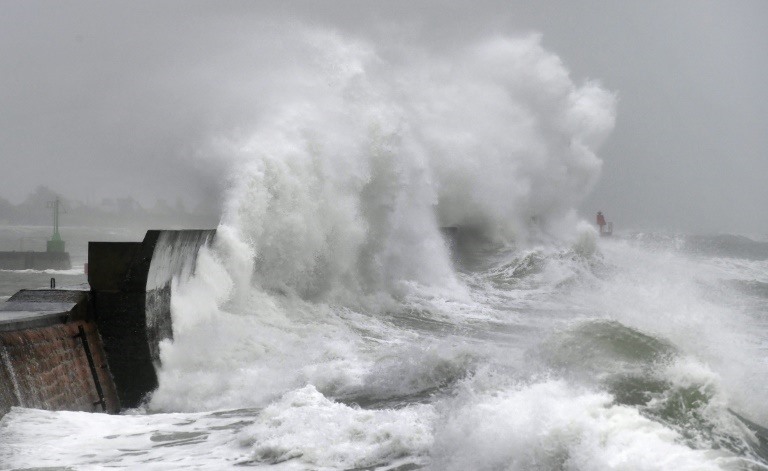 Bờ biển phía Bắc nước Pháp. Ảnh: AFP.