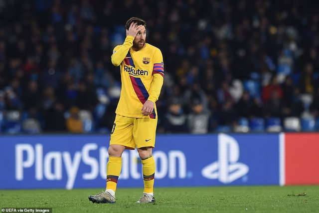 Messi đã có trận đấu đầy nhạt nhòa