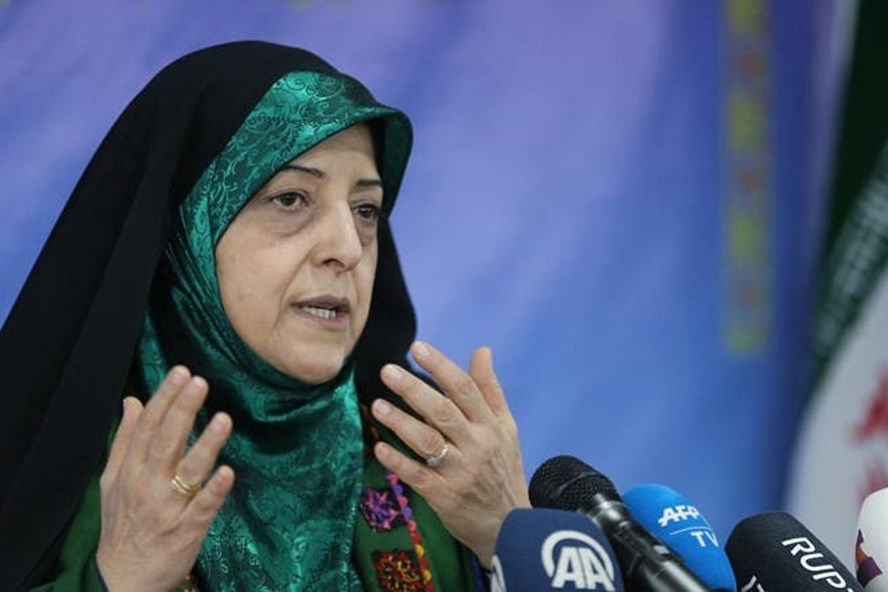 Bà Masoumeh Ebtekar - Phó Tổng thống Iran. Ảnh: alarabiya.