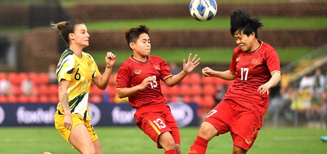 Đội tuyển nữ Việt Nam không thể gây bất ngờ trước Australia quá mạnh
