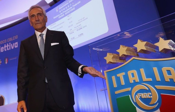 Chủ tịch FIGC Gabriele Gravina kêu gọi UEFA hãy hoãn VCK Euro 2020 - Ảnh: Getty Images