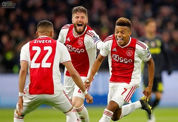 Ajax đang dẫn đầu Giải vô địch Hà Lan sau 25 vòng đấu - Ảnh: GETTY IMAGES