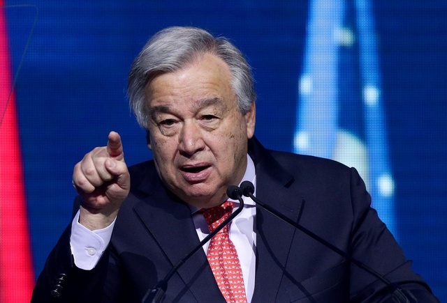 Tổng thư ký Liên Hợp Quốc Antonio Guterres (Ảnh: Reuters)
