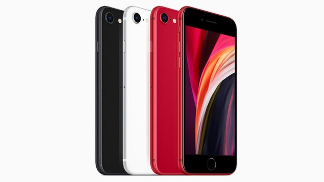 iPhone SE mới có 3 phiên bản màu trắng, đen và đỏ