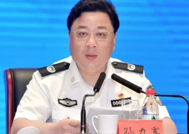 Thứ trưởng Bộ Công an Trung Quốc Tôn Lực Quân. 