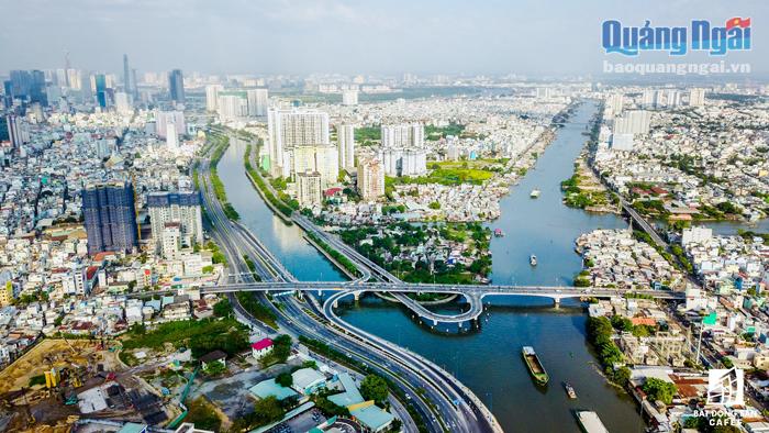 Đô thị TP.Hồ Chí Minh ngày càng khang trang, hiện đại. ảnh: TL