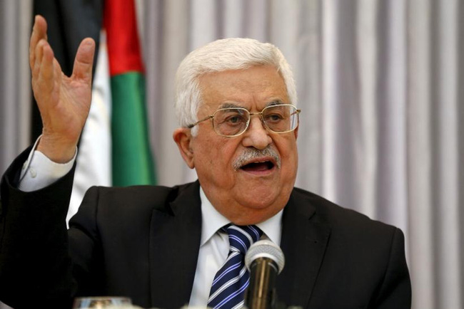 Tổng thống Palestine Mahmoud Abbas (Ảnh: Reuters)