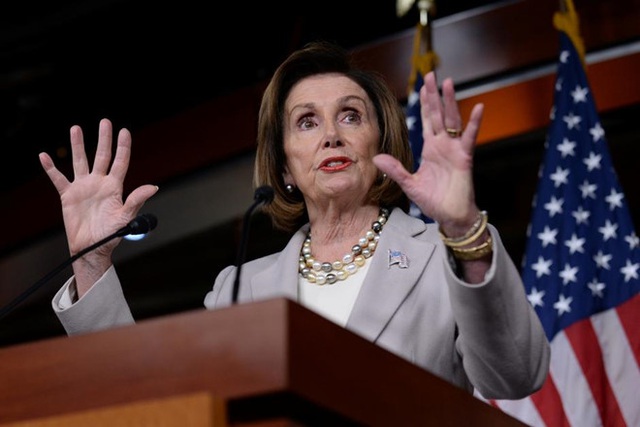 Chủ tịch Hạ viện Mỹ Nancy Pelosi (Ảnh: Reuters)