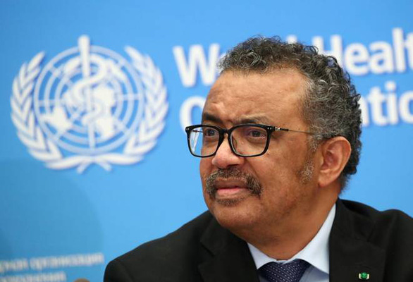 Tổng giám đốc WHO Tedros Adhanom Ghebreyesus - Ảnh: REUTERS