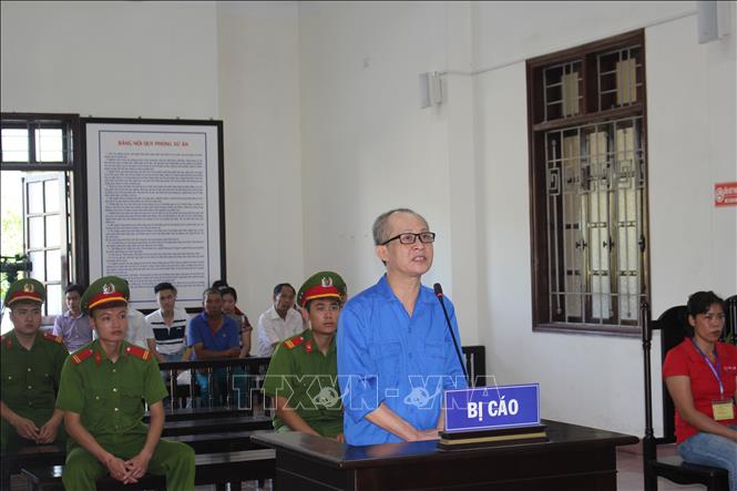 Bị cáo Nguyễn Văn Nghiêm khai nhận toàn bộ hành vi phạm tội tại phiên tòa. 