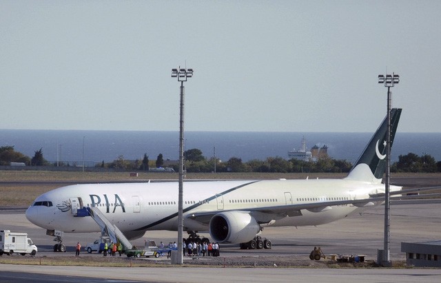 Hàng không quốc gia Pakistan bị cấm bay đến châu Âu trong 6 tháng. (Ảnh: AP)