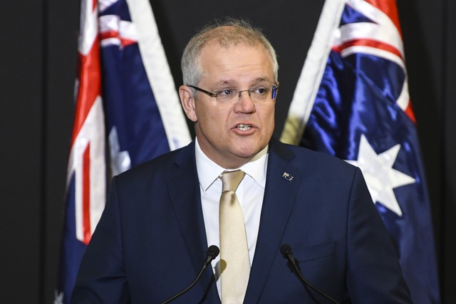 Thủ tướng Australia Scott Morrison 