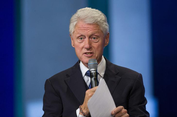 Cựu tổng thống Mỹ Bill Clinton trân trọng 25 năm bình thường hóa quan hệ Việt - Mỹ - Ảnh: REUTERS