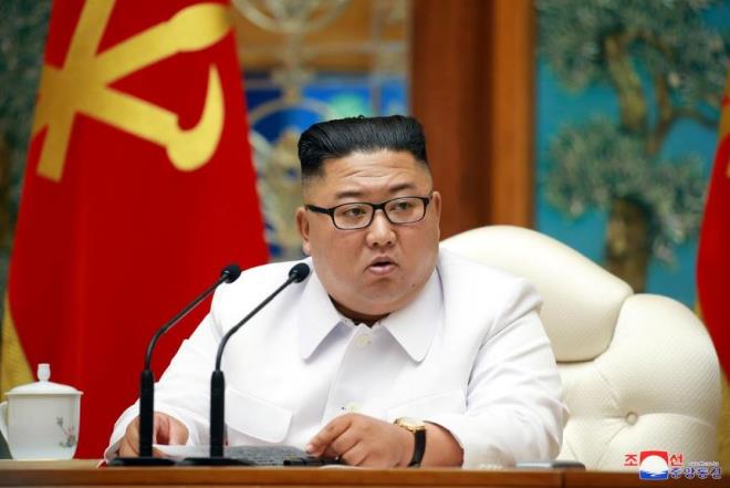 Nhà lãnh đạo Triều Tiên Kim Jong-un. (Ảnh: KCNA/Reuters)