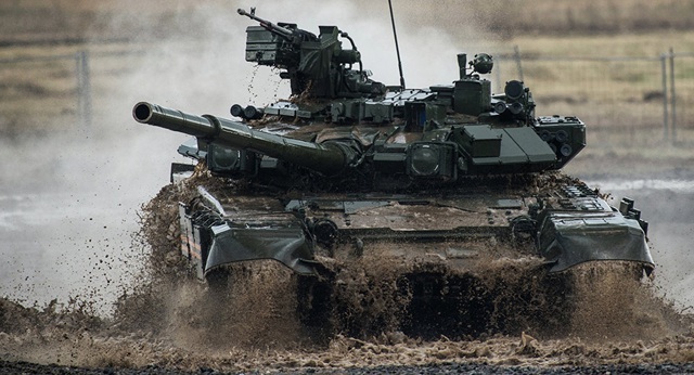 Một xe tăng T-90 (Ảnh: Sputnik)